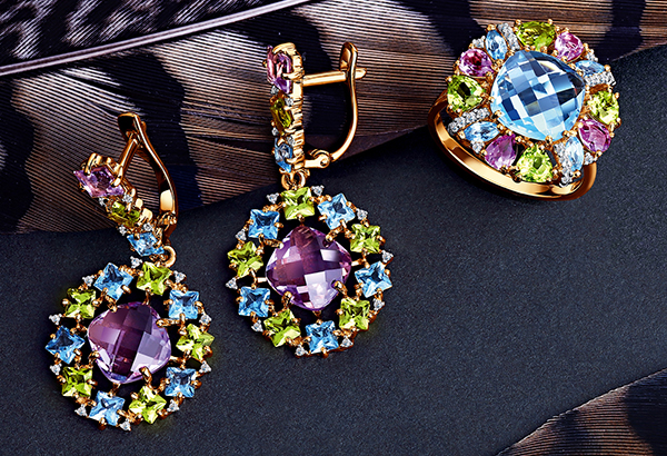 Драгоценные и полудрагоценные камни в ювелирных украшениях — блог AllTime.ru