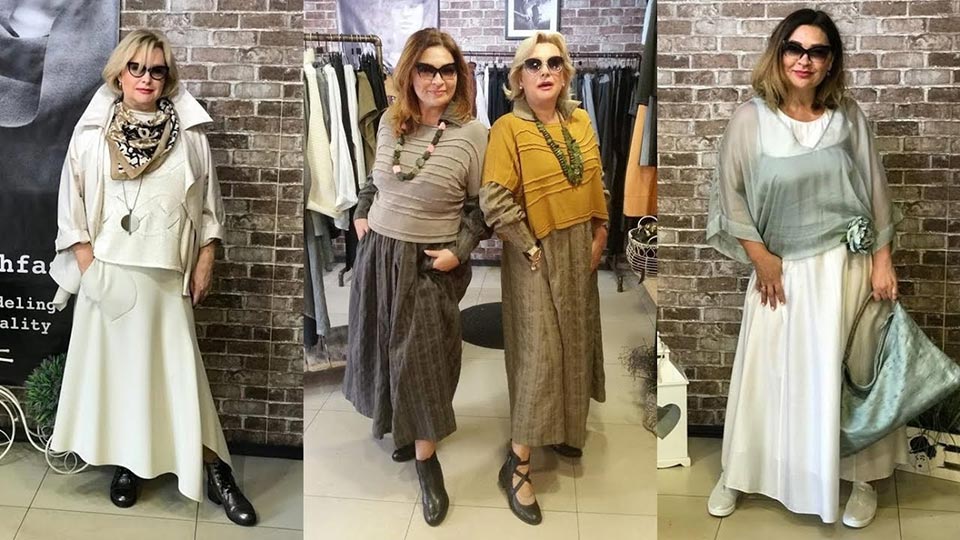 Мода для женщин 60 лет — модная одежда для 60-летних женщин, как одеться  стильно