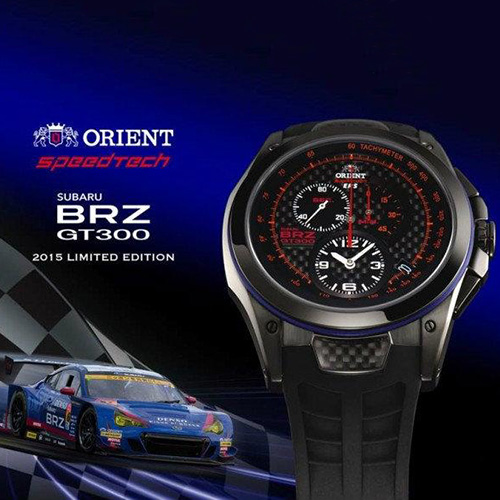 Обзор японских мужских часов Orient Subaru BRZ GT300