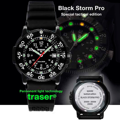     Traser Black Storm Pro P6504.930.35.01