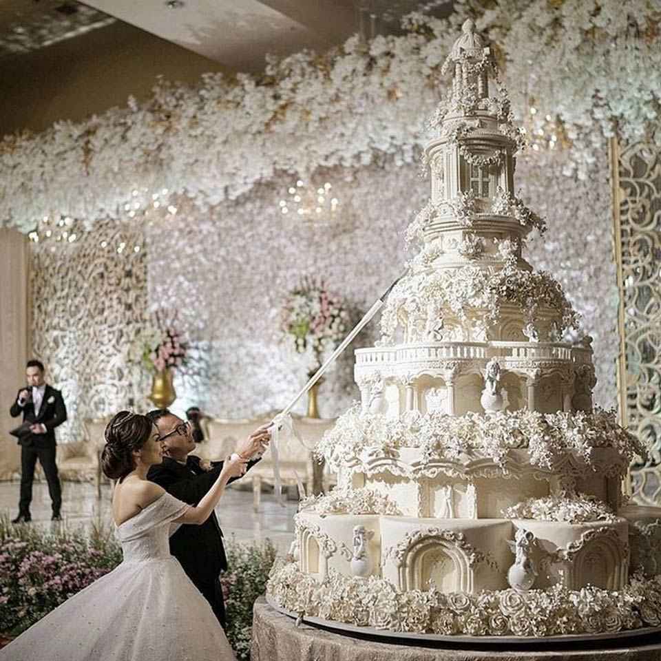 Как рассчитать вес торта на свадьбу — сколько грамм торта надо на человека