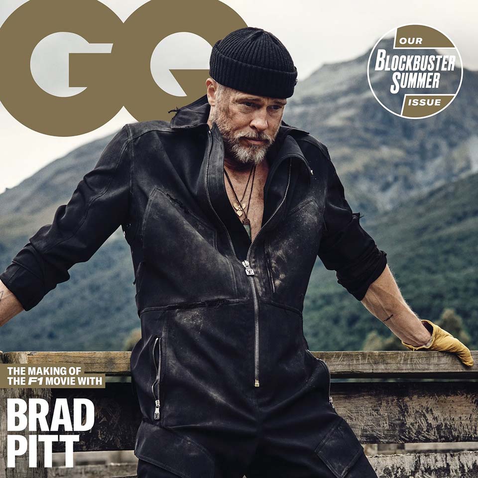 Брэд Питт на обложке журнала GQ