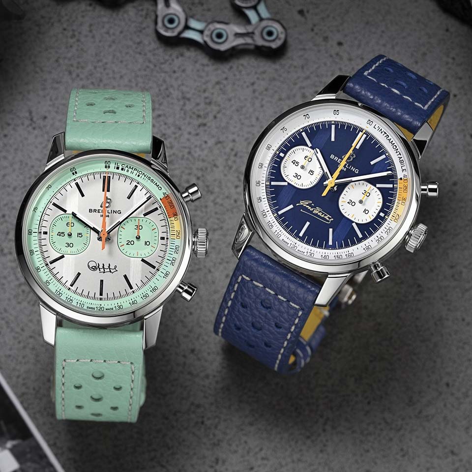 Лимитированная серия! Breitling Top Time B01, посвященные Джино Бартали и Фаусто Коппи