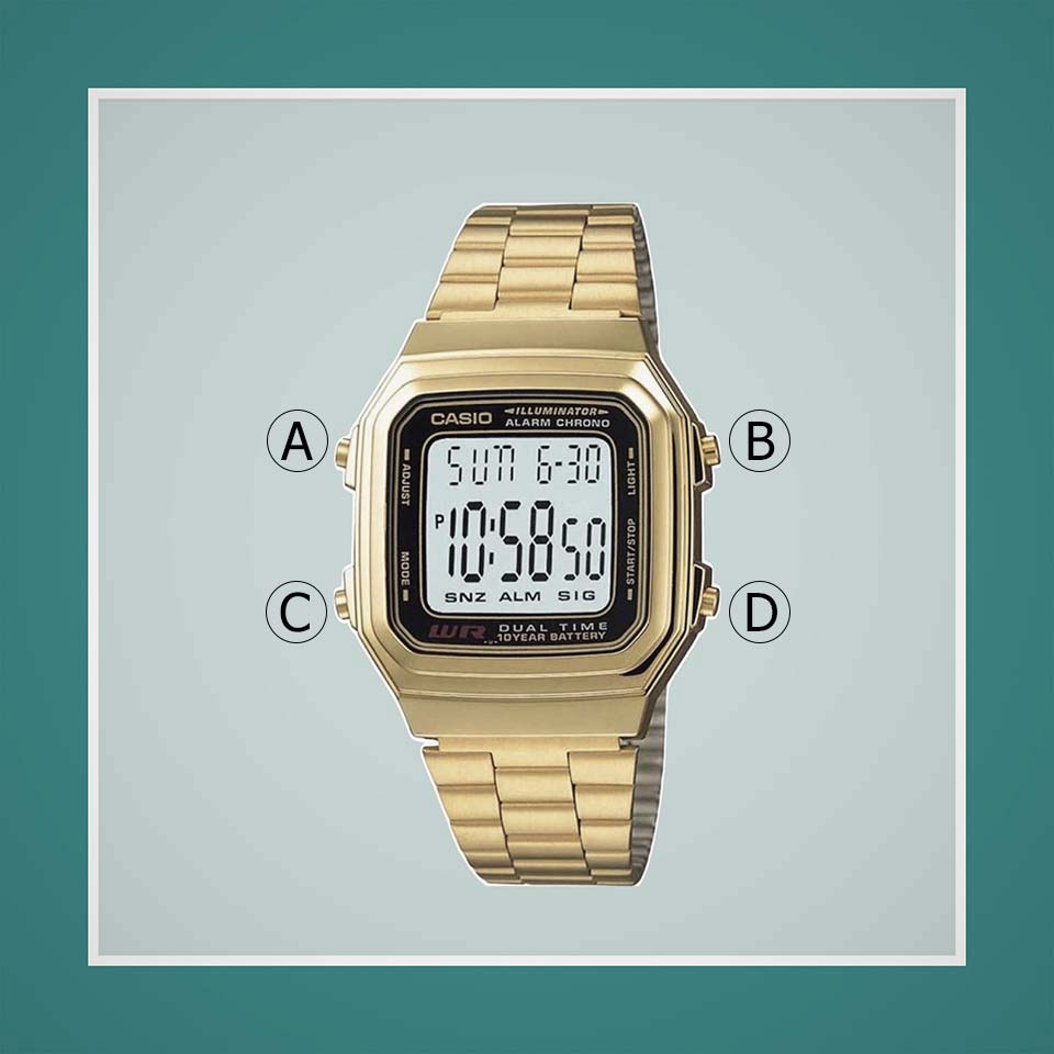 Как включить и отключить звук и будильник на часах Casio. Пошаговая инструкция