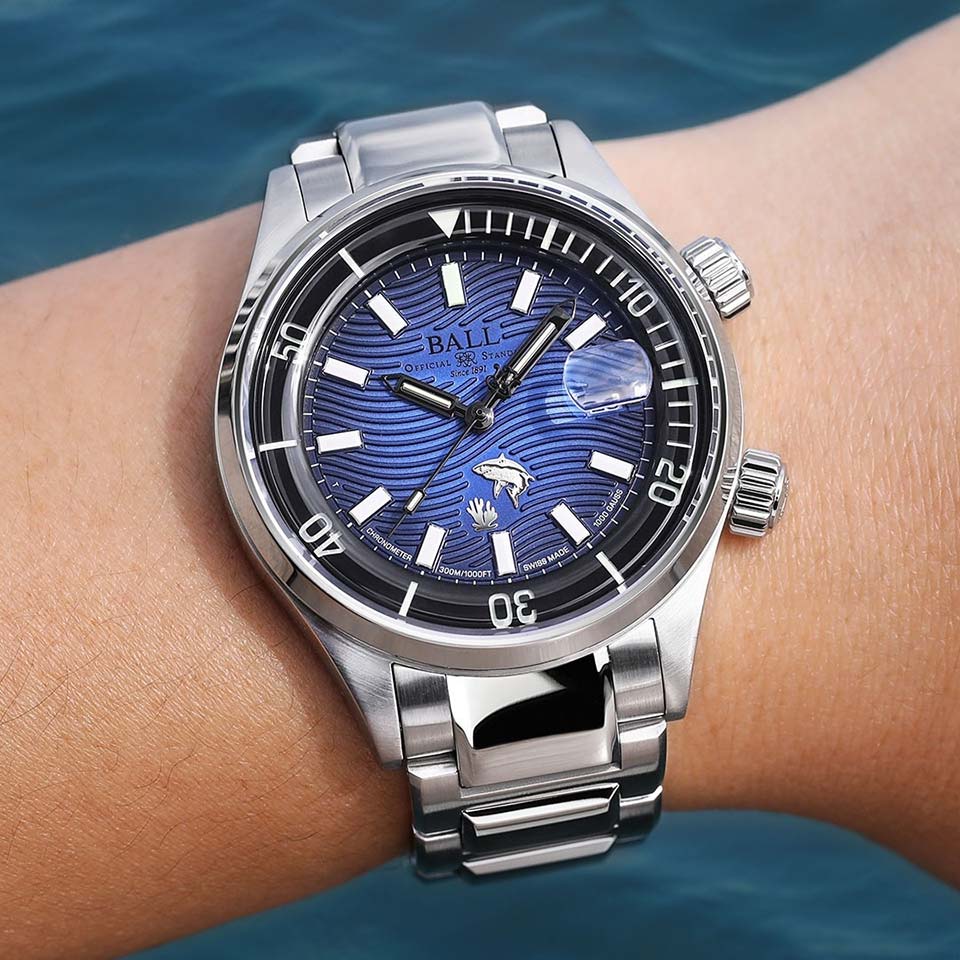  ! BALL Watch Engineer Master II Diver Chronometer Reefs Edition