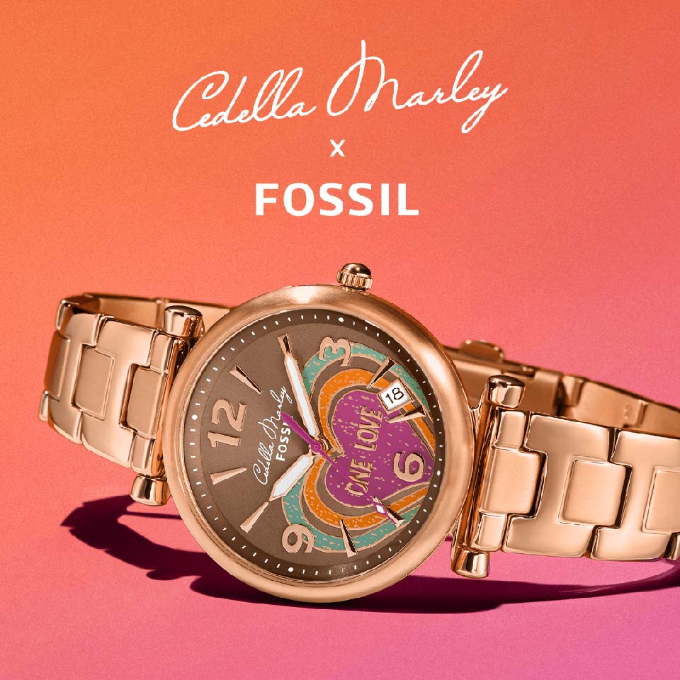Fossil x Cedella Marley.  ,   8 
