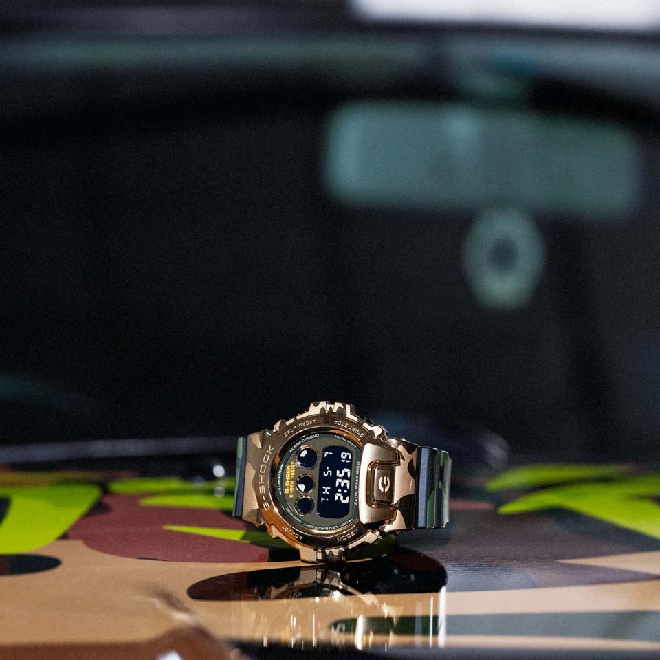 �������! G-SHOCK CAMO AND GOLD