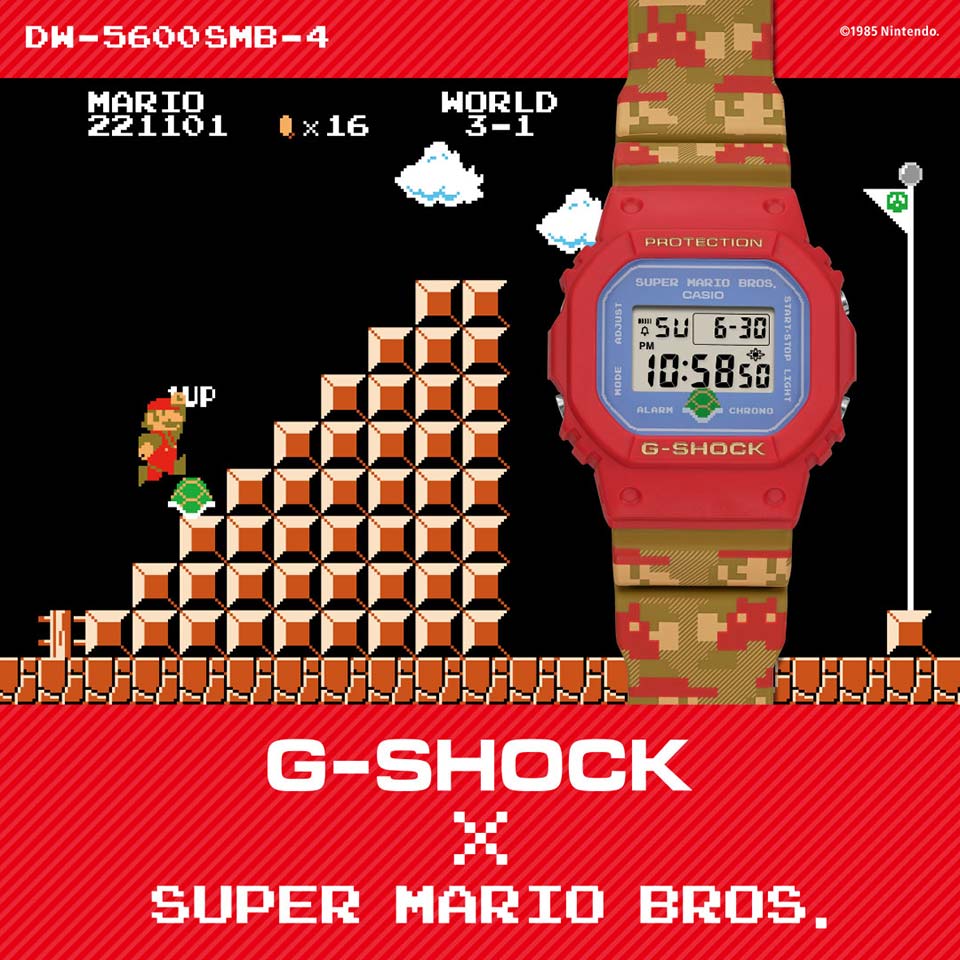! G-SHOCK  Super Mario Bros