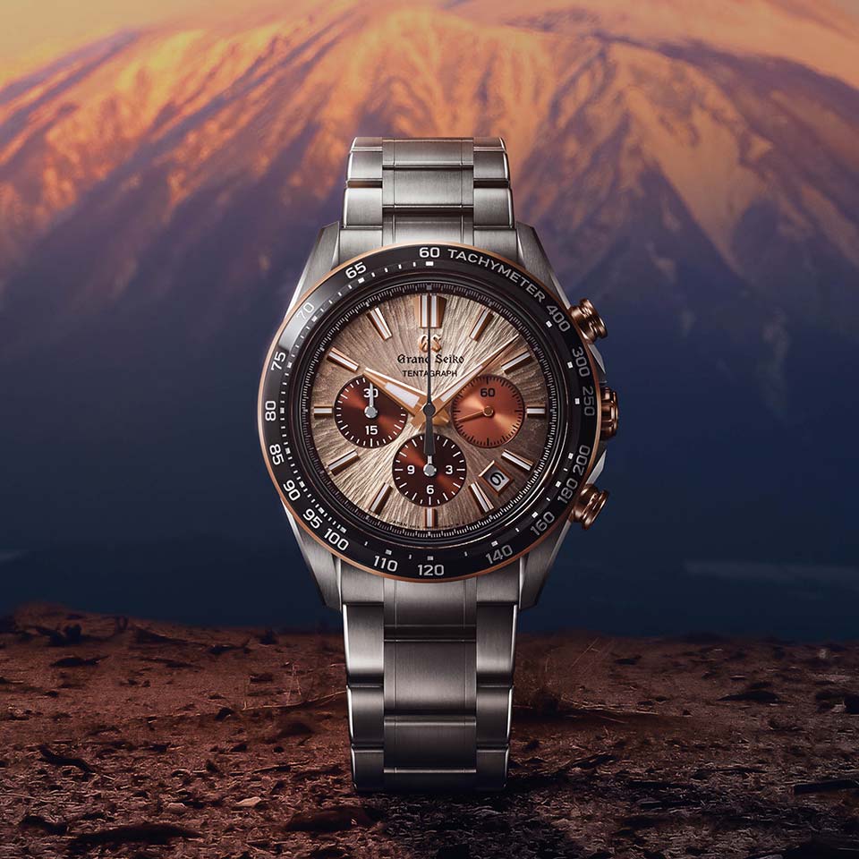 Лимитированная серия! Grand Seiko SLGW006 ‘Sunrise Tentagraph’