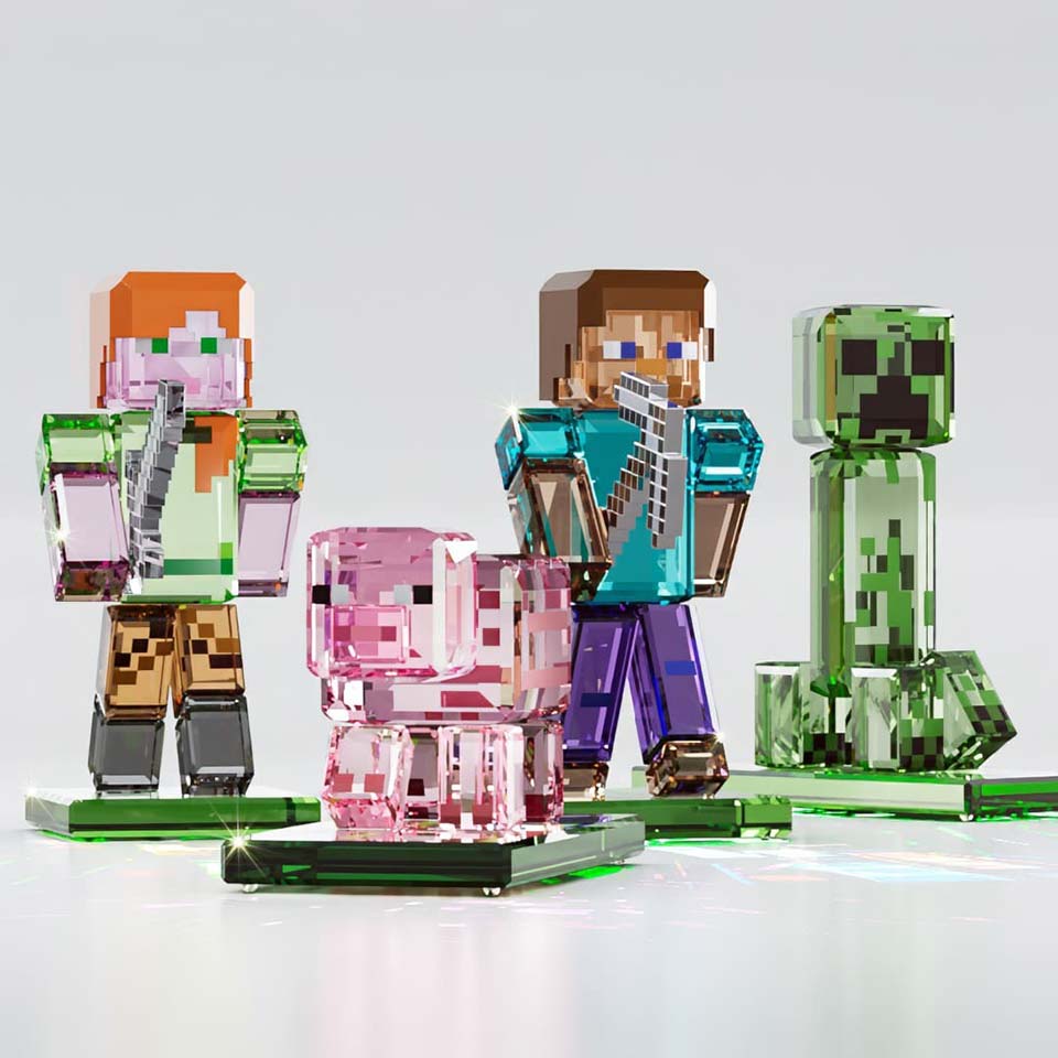 ! Minecraft x Swarovski