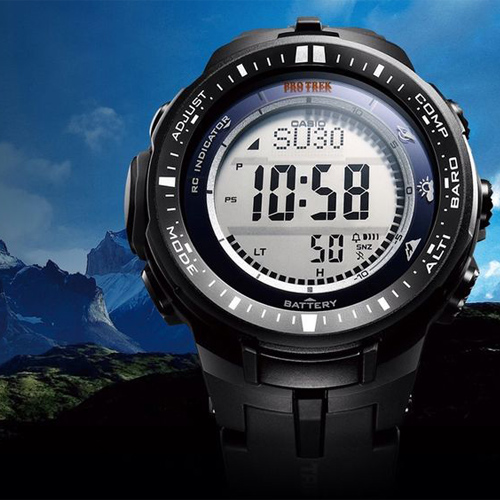 Обзор мужских часов Casio ProTrek PRW3000