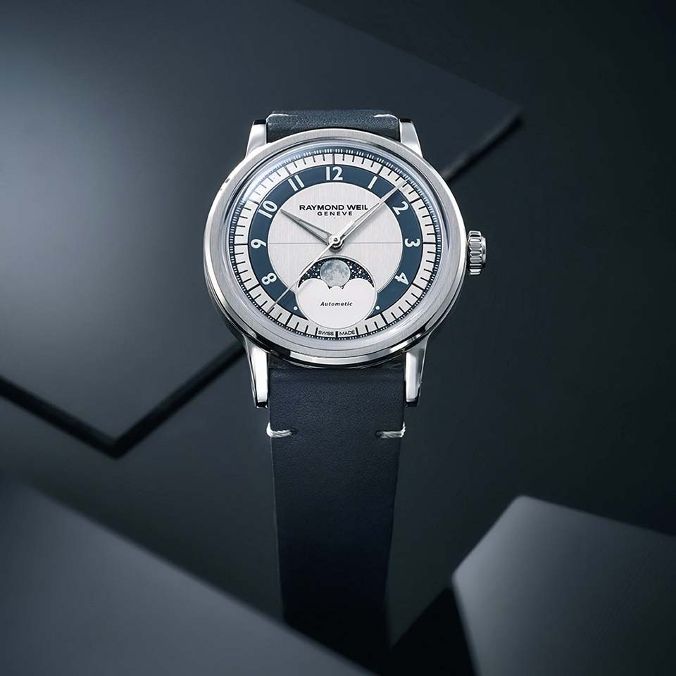 Лимитированная серия! RAYMOND WEIL Millesime Moon Phase для японского рынка
