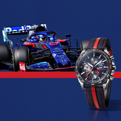 :   CASIO EDIFICE Scuderia Toro Rosso EQB-1000TR ()