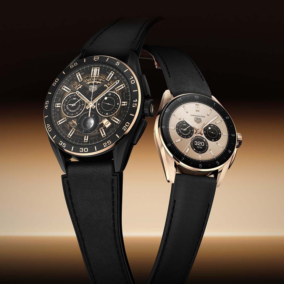 ! TAG Heuer Connected Bright Black Edition & Golden Bright Edition
