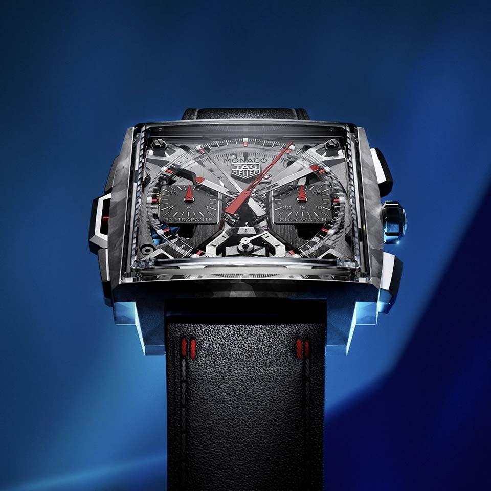 Only Watch 2023! TAG Heuer Monaco Split-Seconds Chronograph