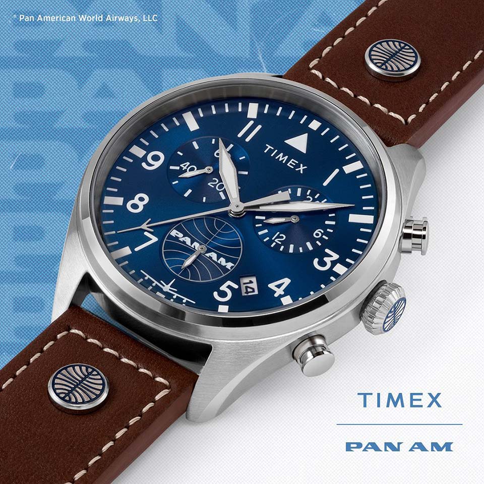 ! Timex x Pan Am Waterbury