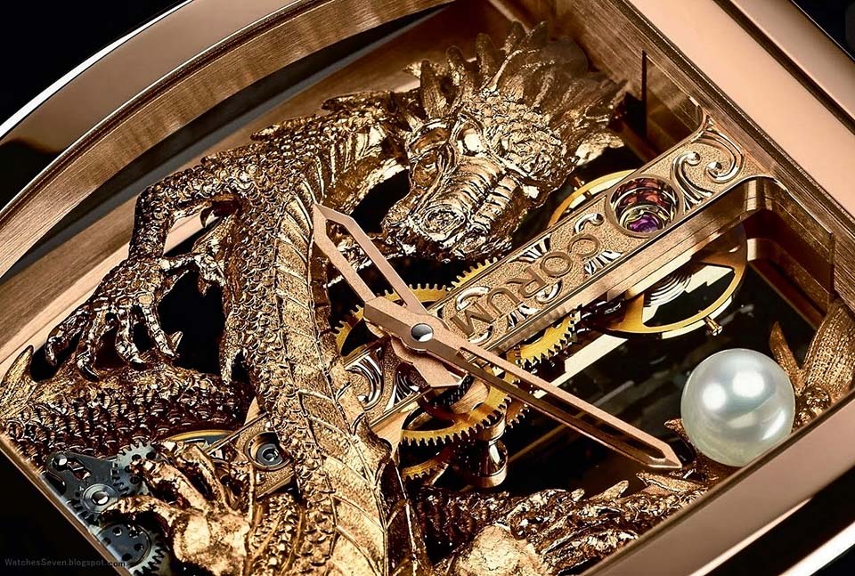 Corum golden bridge on sale dragon