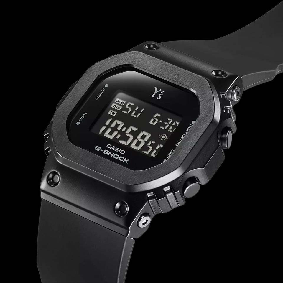 Лимитированная новинка от Casio - часы Y's x G-SHOCK GM-S5600YS-1