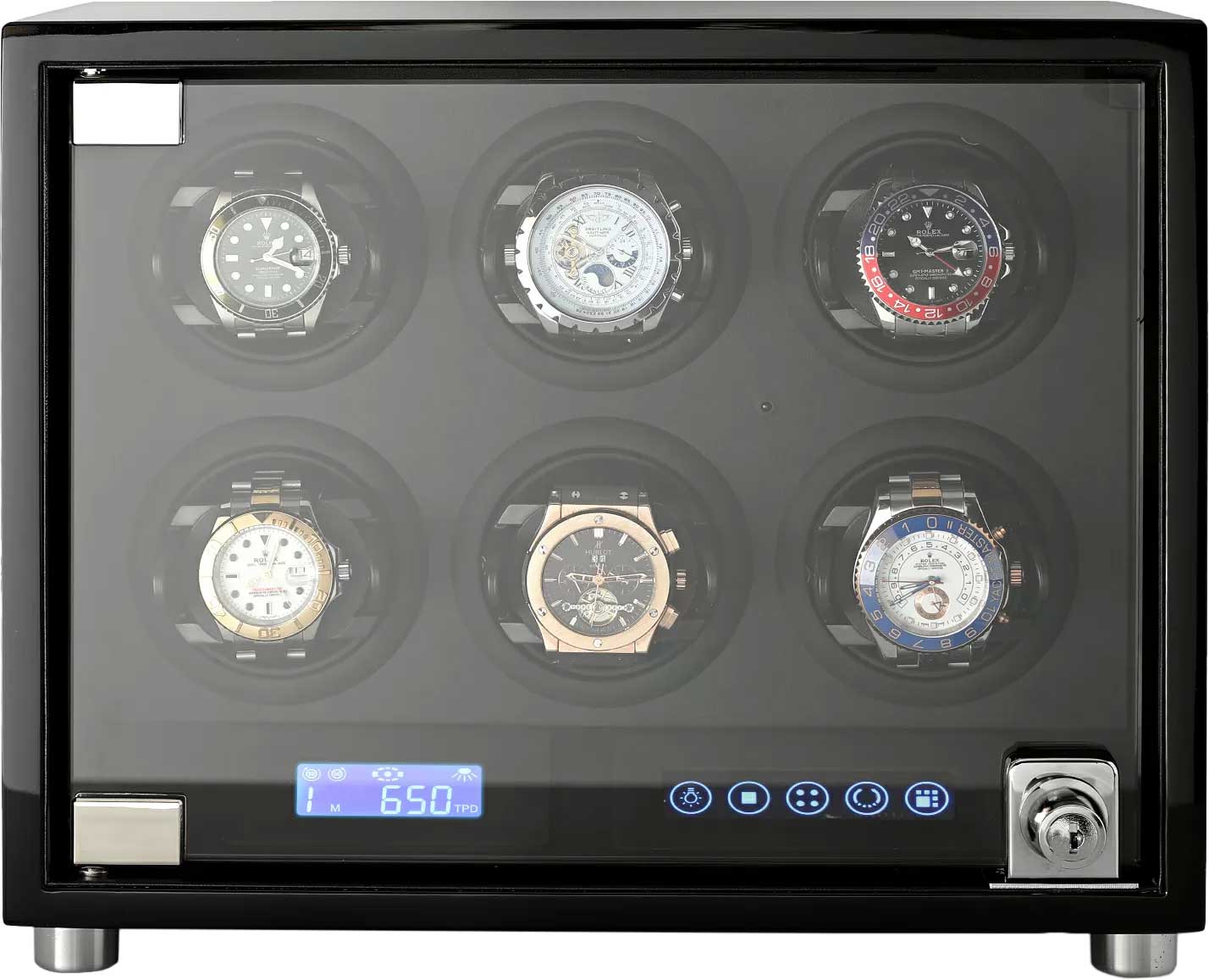 Шкатулки для часов AllBox TG6160-6BB-D-M