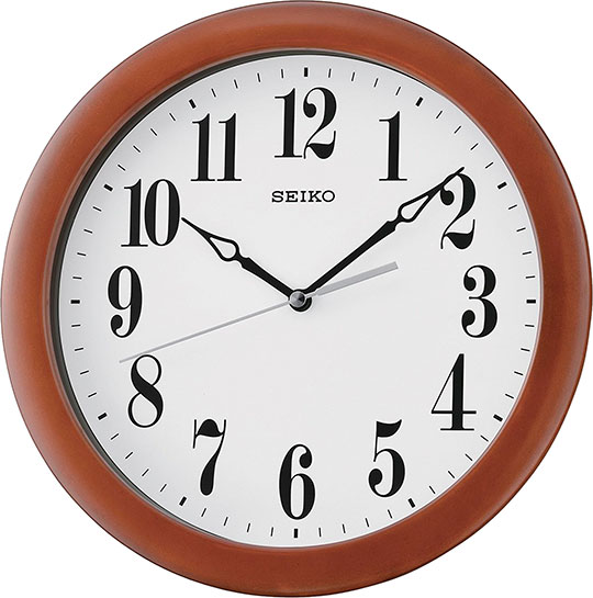 Деревянные настенные часы Seiko QXA674Z