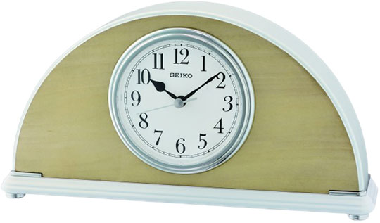 Деревянные настольные часы Seiko QXE058B