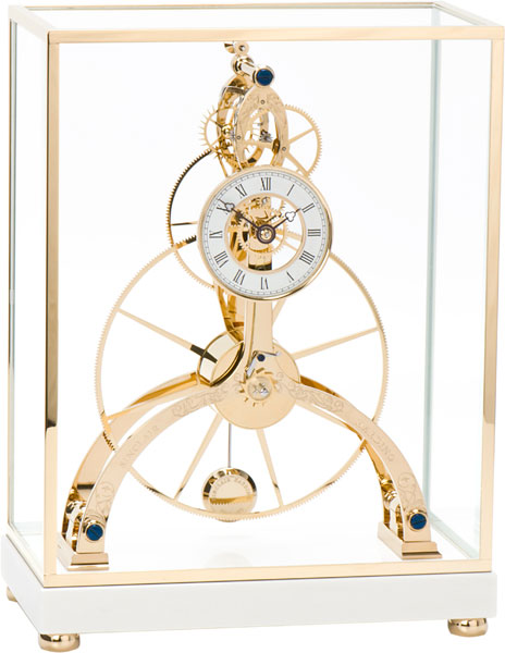   Sinclair Harding Great-Wheel-Skeleton-Clock-Gold  