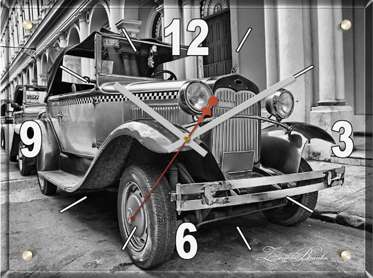 Деревянные настенные часы Zero Branko ZB-0424