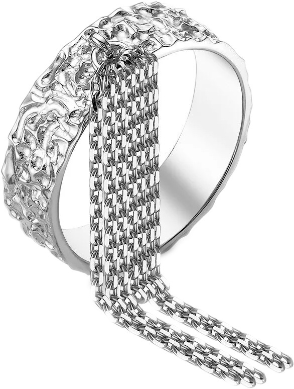 Серебряное кольцо с подвеской ADELFINA 3001014017