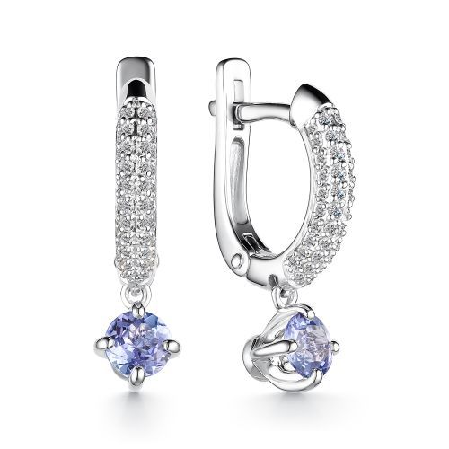 Золотые серьги Алькор 24985-204