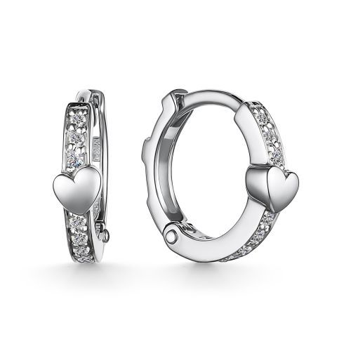 Детские золотые серьги-конго Алькор 25401-200