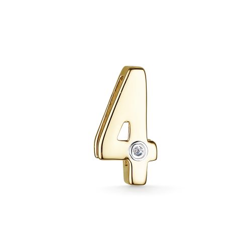 Золотой кулон Алькор 35493-300