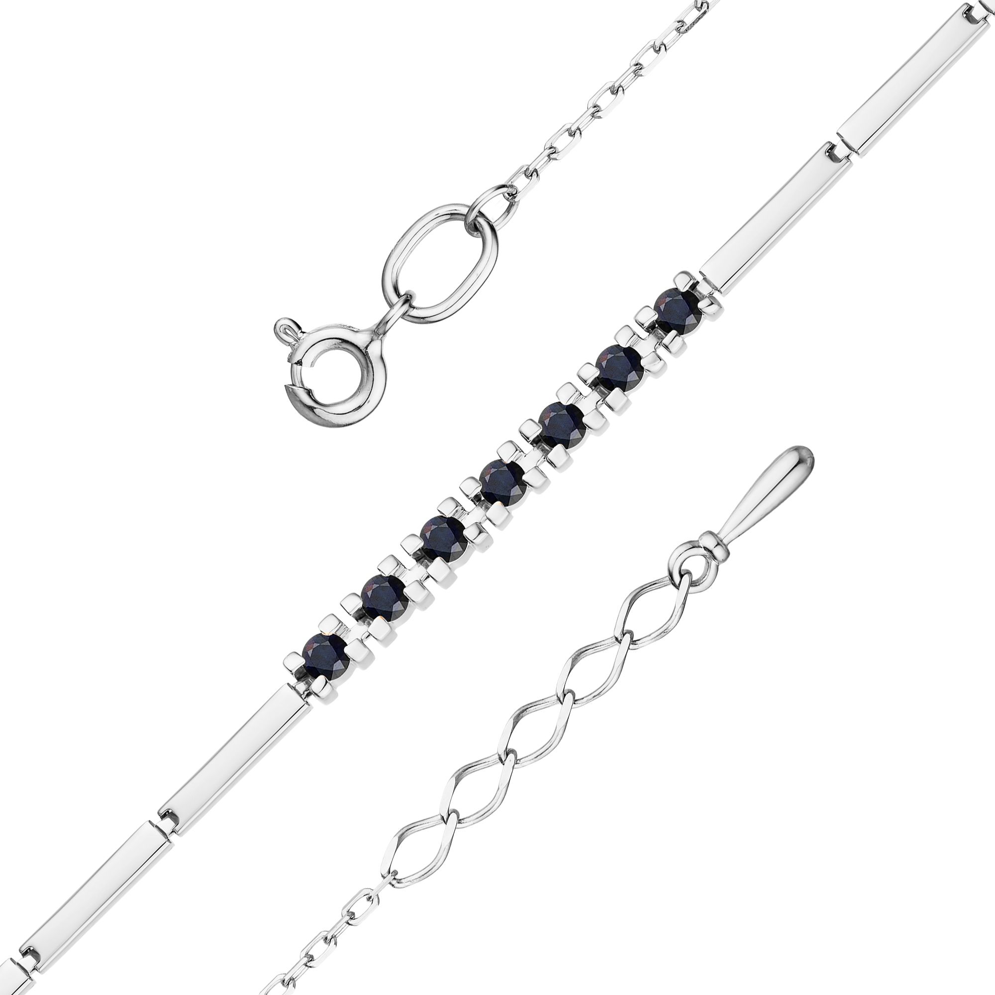 Золотой браслет Алькор 53992-202