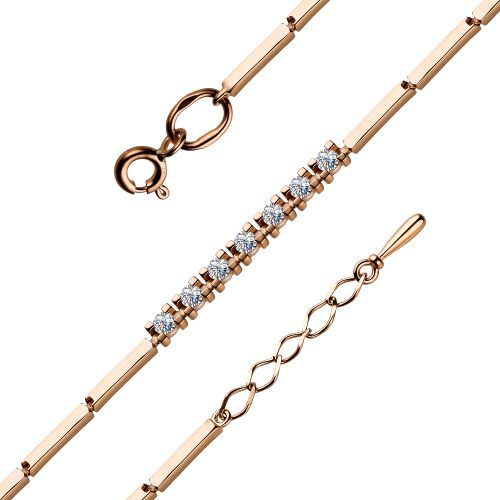 Золотой браслет Алькор 54208-100