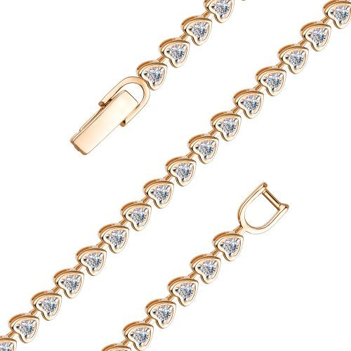 Золотой браслет Алькор 55178-100