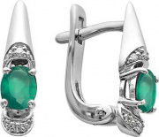 Серьги Алькор 02-0266/00AG-00