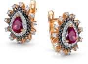 Серьги Алькор 26129-103