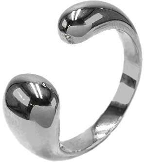 Серебряное открытое кольцо Alissa A1473XRW0-W000-0-S