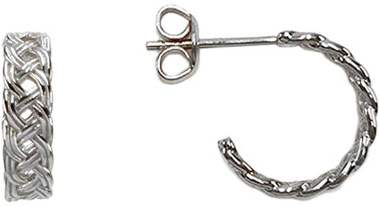 Серебряные серьги полукольца ''Косы'' Alissa C3179XEW0-W000-0-S