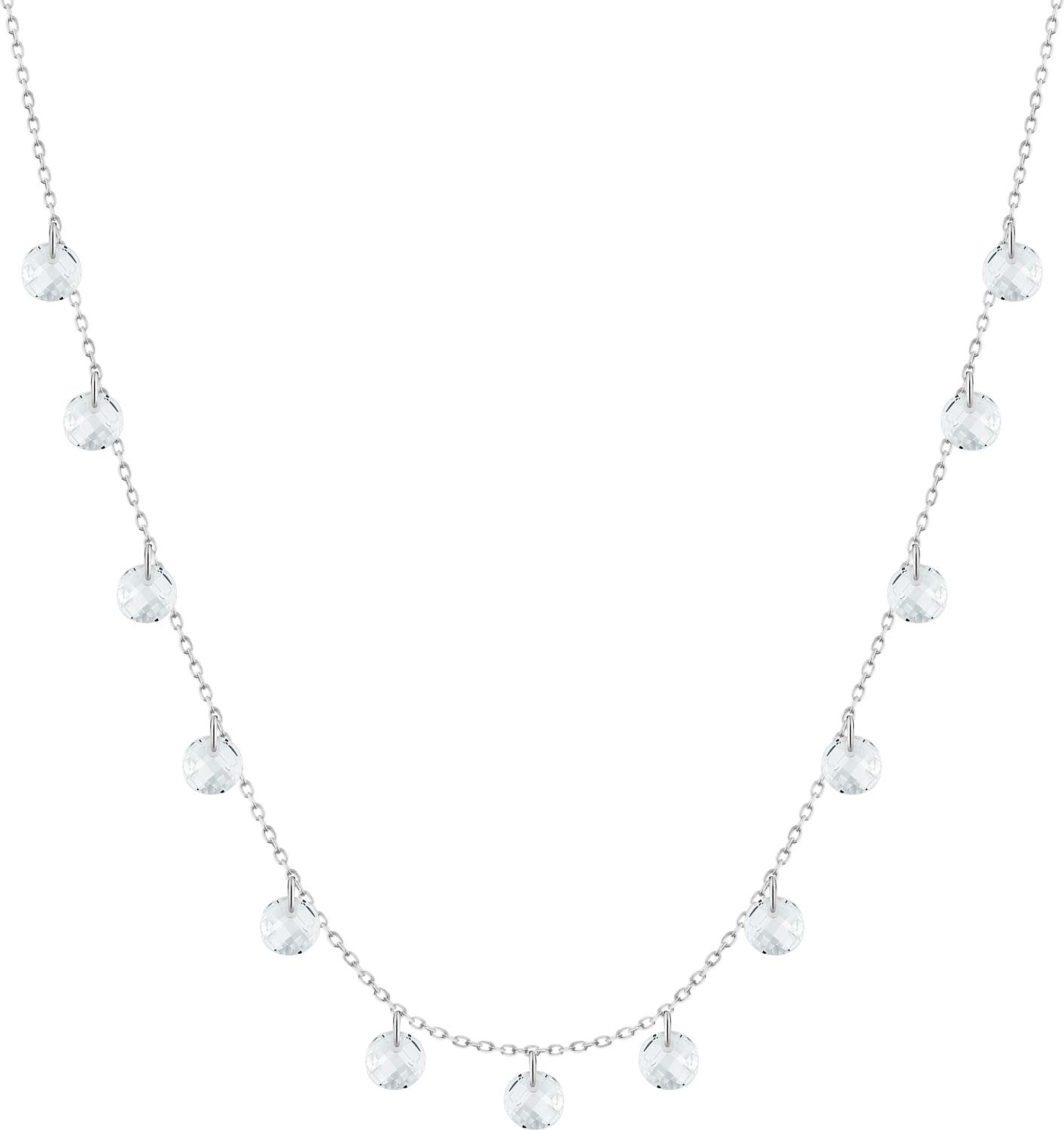 Серебряное колье Alissa Y187601N c фианитом