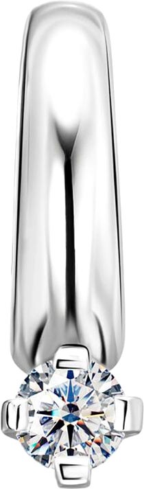 Кулон из белого золота ALROSA DIAMONDS 2B007E21S с бриллиантом