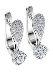 Серьги ALROSA DIAMONDS 1C266411S