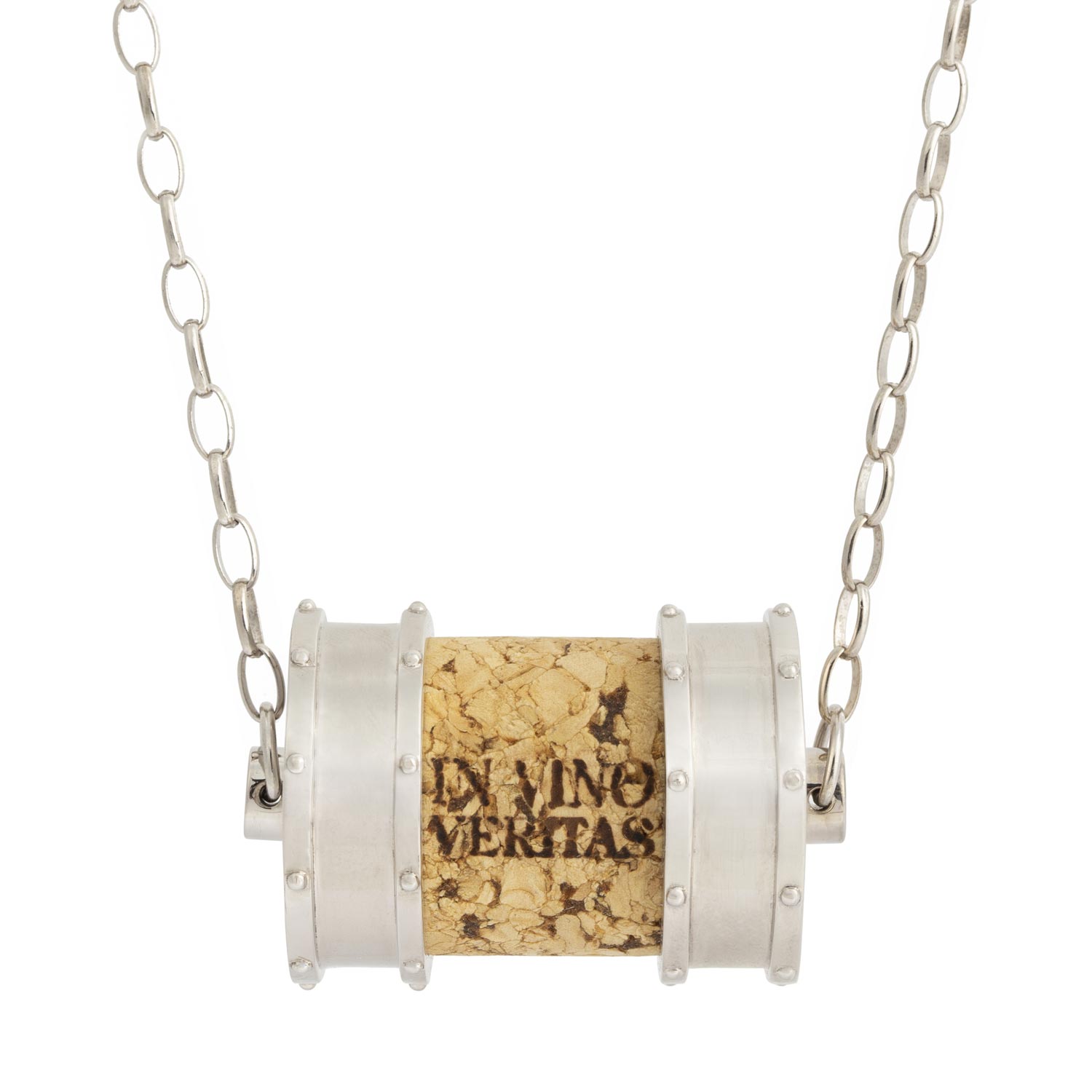 Серебряная подвеска на цепочке ''Бочка'' AMARIN Jewelry 18c06Ps