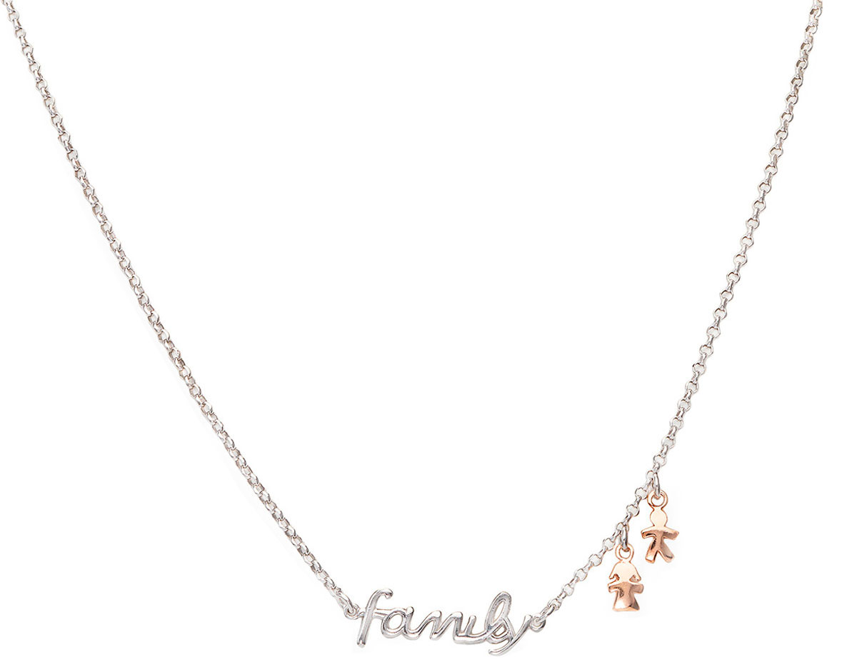 Серебряное колье с подвесками Amen CLFABR