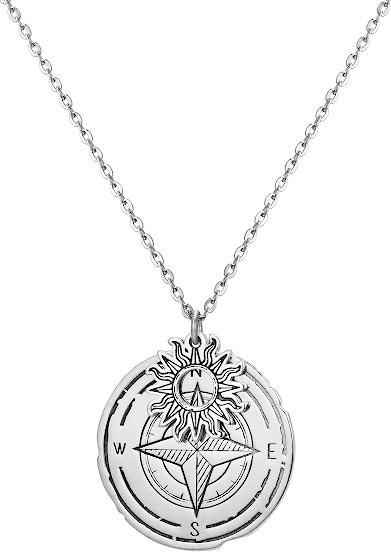 Серебряная подвеска на цепочке АПАРТ 08081482-6