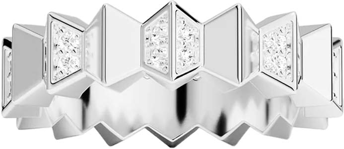 Стальное кольцо APM Monaco W23692OX c фианитом