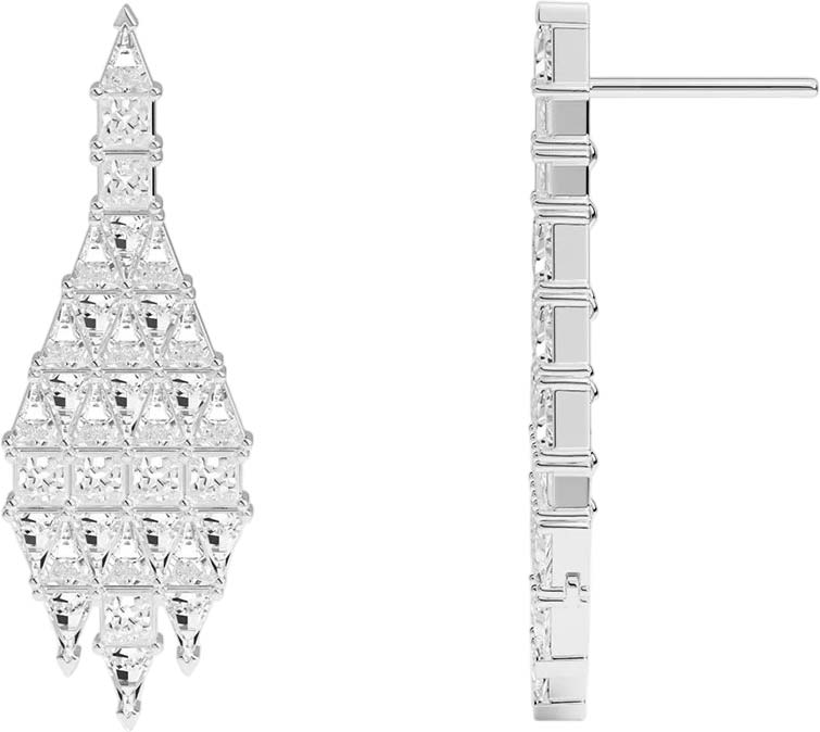 Стальные серьги APM Monaco WE16830OX с фианитами