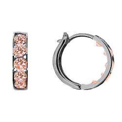 Серебряные серьги Aquamarine 43045V-S-a с фианитами