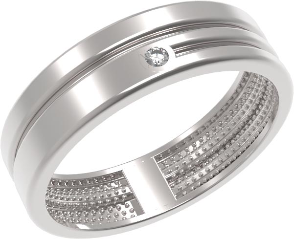 Серебряное кольцо Арина 1035421-01210 с фианитом
