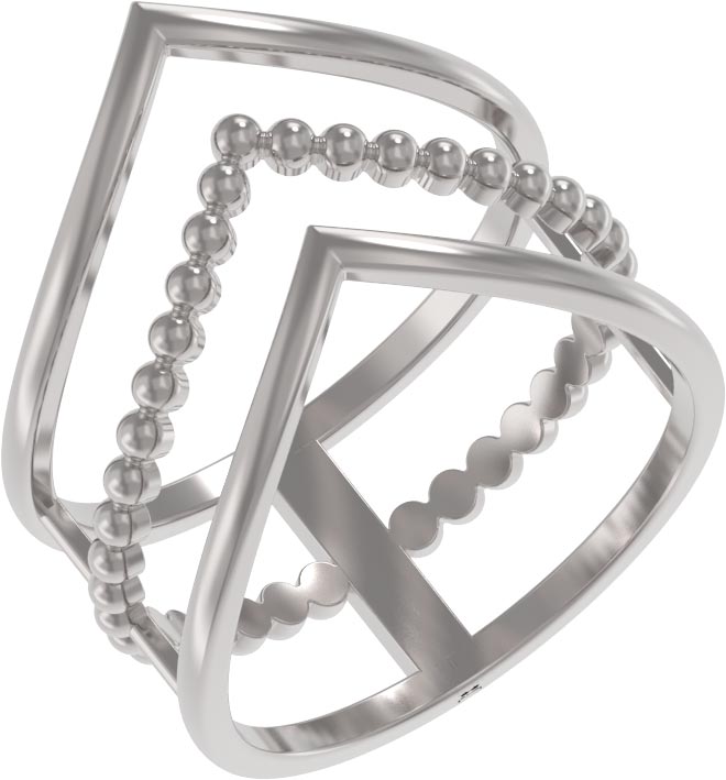 Серебряное кольцо Арина 1038011-00000