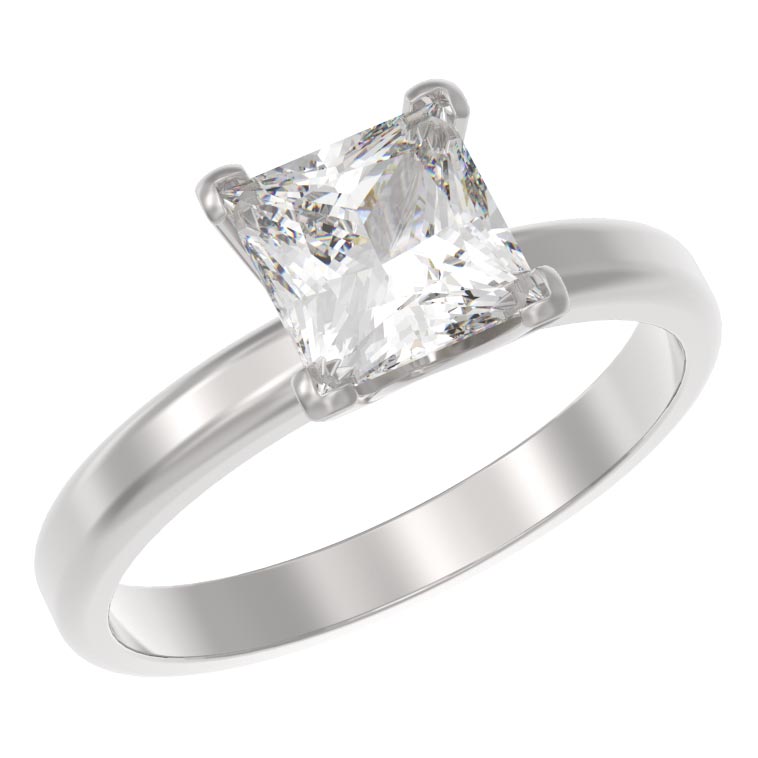Серебряное кольцо Арина 1039021-01210 c фианитом
